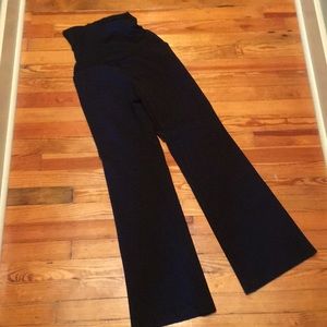 Black Maternity Dress Pants